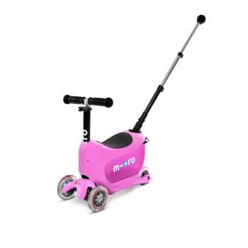 Детска тротинетка Micro Mini2Go Deluxe Plus Pink 