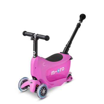 Детска тротинетка Micro Mini2Go Deluxe Plus Pink 