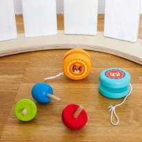 Tooky Toy Комплект забавни игри Слонче за баланс, пумпали и йо-йо