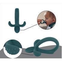 Babymoov Комплект от силикон FIRST'ISY лигавник, купичка с вакуум и лъжичка