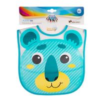 Непромокаем лигавник с джоб Canpol babies Hello Little 6м+ тюркоаз