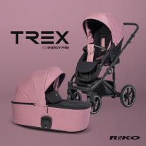 Бебешка количка 2в1 RIKO Trex Energy Pink 2022