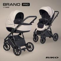 Бебешка количка 2в1 Riko Brano Pro Sand 2022 