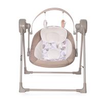 Електрическа люлка Lorelli TWINKLE Beige RHINO