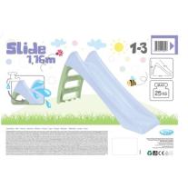 Детска пързалка Mochtoys Пастел 116 см. Зелена