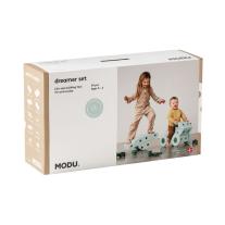 Комплект за игра Modu - Dreamer set, морско стъкло-тревисто зелено