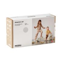 Комплект за игра Modu - Dreamer set, пясъчно сиво-медено златисто