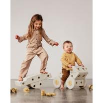 Комплект за игра Modu - Dreamer set, пясъчно сиво-медено златисто