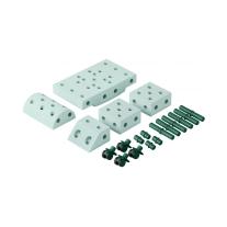 Комплект за игра Modu - Explorer set, морско стъкло-тревисто зелено