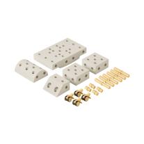 Комплект за игра Modu - Explorer set, пясъчно сиво-медено златисто