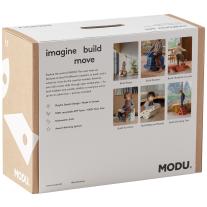 Комплект за игра Modu - Explorer set, пясъчно сиво-медено златисто