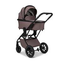 Kомбинирана количка 2в1 MOON PIU TONKA/BLACK MATT