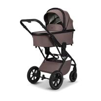 Kомбинирана количка 2в1 MOON PIU TONKA/BLACK MATT