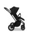 Kомбинирана количка 2в1 MOON PIU ONYX/BLACK CHROME