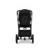 Kомбинирана количка 2в1 MOON PIU ONYX/BLACK CHROME