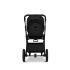 Kомбинирана количка 2в1 MOON PIU ONYX/BLACK CHROME