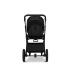 Kомбинирана количка 2в1 MOON PIU ONYX/BLACK CHROME