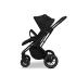 Kомбинирана количка 2в1 MOON PIU ONYX/BLACK CHROME