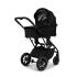 Kомбинирана количка 2в1 MOON PIU ONYX/BLACK CHROME