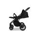 Kомбинирана количка 2в1 MOON PIU ONYX/BLACK CHROME