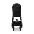 Kомбинирана количка 2в1 MOON PIU ONYX/BLACK CHROME