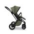 Kомбинирана количка 2в1 MOON PIU MOSS GREEN/BLACK CHROME