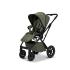 Kомбинирана количка 2в1 MOON PIU MOSS GREEN/BLACK CHROME