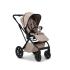 Kомбинирана количка 2в1 MOON PIU SAND/BLACK CHROME