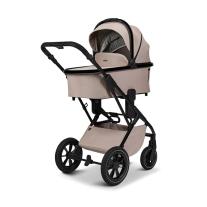 Kомбинирана количка 2в1 MOON PIU SAND/BLACK CHROME