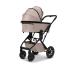 Kомбинирана количка 2в1 MOON PIU SAND/BLACK CHROME