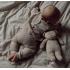 Приятелче за спокоен сън MOONIE 2.0 ORGANIC МЕЧО GRAY