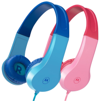 Детски слушалки с кабел Motorola MOTO JR200 Blue