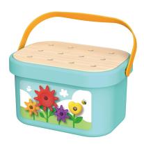 Мозайка и конструктор в куфарче Tooky Toy