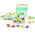 Мозайка и конструктор в куфарче Tooky Toy