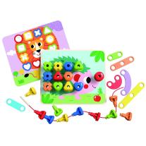 Мозайка и конструктор в куфарче Tooky Toy