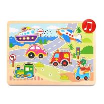 Музикален пъзел Tooky Toy Превозни средства