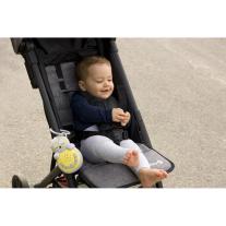 Музикална нощна лампа Cloud B - Бухалче, сиво