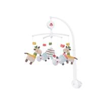 Музикална въртележка за легло хипопотам babyFEHN, Loopy & Lotta