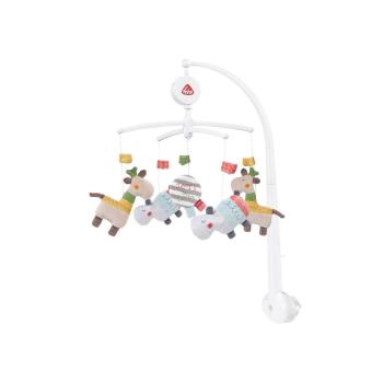 Музикална въртележка за легло хипопотам babyFEHN, Loopy & Lotta