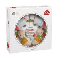 Музикална въртележка за легло хипопотам babyFEHN, Loopy & Lotta