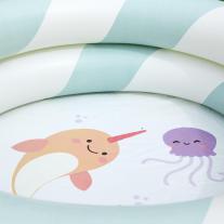 Надуваем детски басейн Miniland - 60 cm