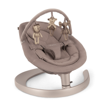 Шезлонг Nuna Leaf Grow Cedar + дъга с играчки