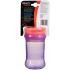 Неразливаща се чаша с мек силиконов ръб Vital Baby - 360°, 280 ml, лилава