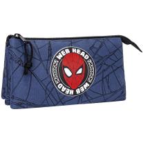 Несесер Kstationery Spider-man - Екшън, с 1 цип и 3 отделения