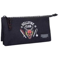 Несесер Kstationery Stranger Things - Hellfire Club, с 1 цип и 3 отделения