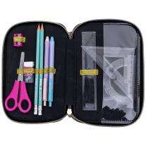 Несесер с пособия Astra - Пухкаво черно коте, 2 ципа