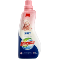 Омекотител Sano Maxima Baby, 1 литър, 50 пранета