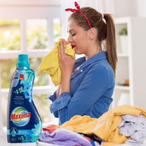 Омекотител Sano Maxima Blue Blossom, 1 литър, 50 пранета