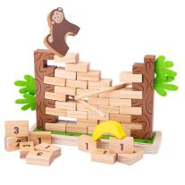 Bigjigs - Дървена игра за баланс и координация - Джунгла