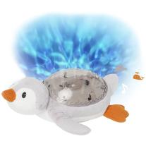 Нощна лампа-проектор с мелодии и подводни прожекции Cloud B - Tranquil Penguin